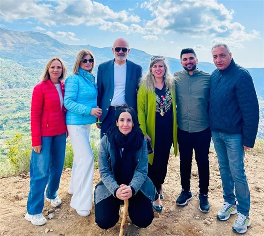 Media professionals in Bekaa Kafra to return to the roots and visit the holy places